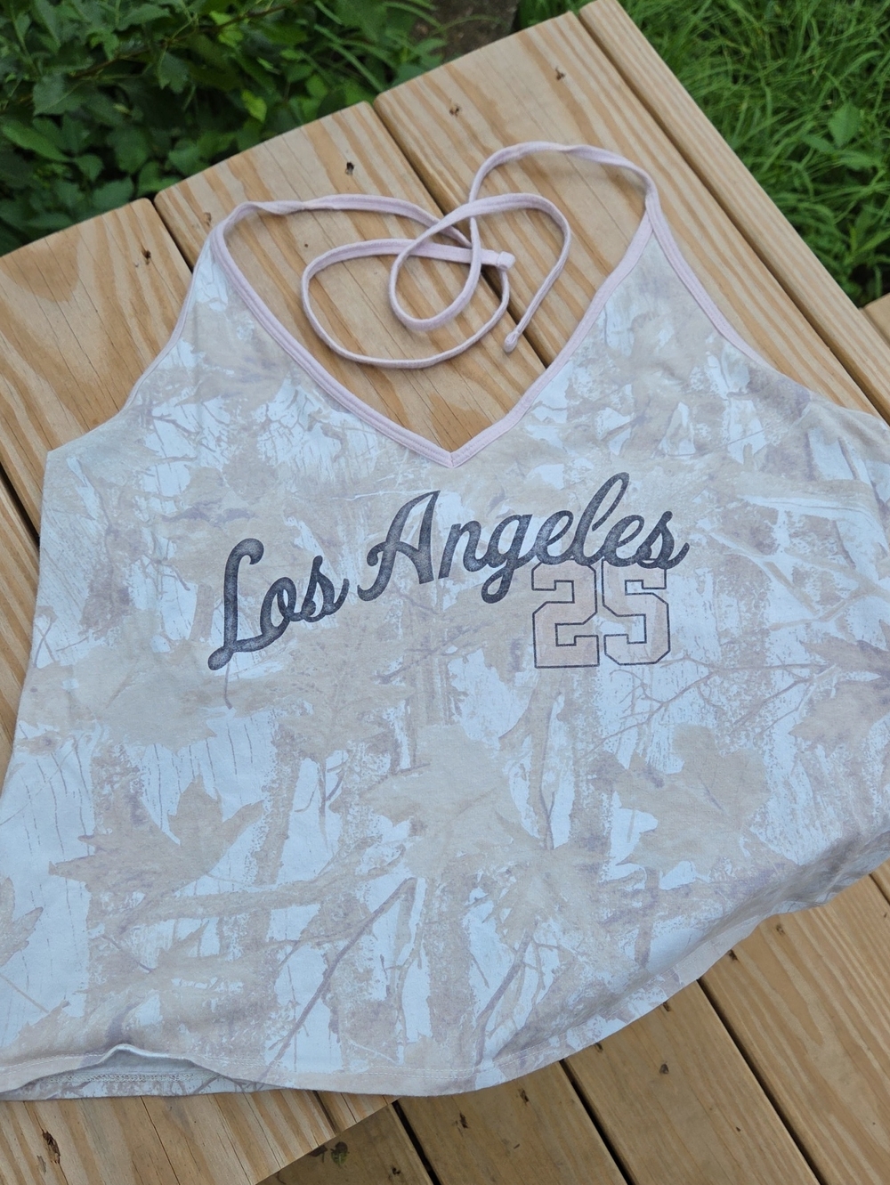 Hollister Los Angeles '25' Crop Top